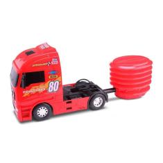 Imagem de Caminhão com Lançador - Power Truck - Vermelho - OMG Kids
