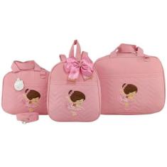 Imagem de Bolsa Maternidade 3 Peças Bailarina - Let Baby Bolsas De Maternidade