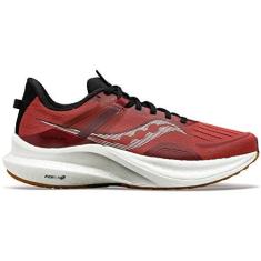 Imagem de Saucony Tênis masculino Tempus, Sundown/preto, 45