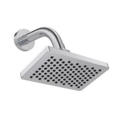 Imagem de Chuveiro de Parede Retangular com Tubo Flex Cromado - Deca