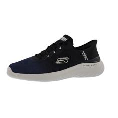 Imagem de Skechers Tênis masculino sem cadarço: Bounder 2.0 Tellem Tênis de caminhada, Azul marinho/preto, 41