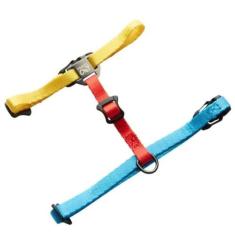 Imagem de Travel Cat Conjunto de arnês e coleira elástica – 2 em 1 ajustável, à prova de fuga, para gatos pequenos, médios, grandes, gatinhos – Coleira segura para gatos estilo H para caminhadas ao ar livre