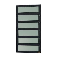 Imagem de Janela De Alum nio Basculante 120x100cm Vidro Mini Boreal Eli