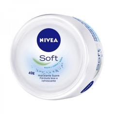 Imagem de Creme hidratante corporal E facial nivea soft com 49G