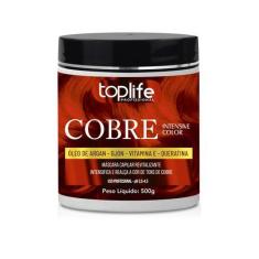 Imagem de Máscara Matizadora Tonalizante Cobre Ruivo 500G Toplife - Toplife Prof