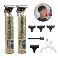 Imagem de Maquina De Cortar Cabelo Barba Aparador Com Lcd Recarregável - Peining