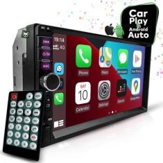 Imagem de Central Multimídia Universal 2DIN CarPlay + AndroidAuto MP5 - First Op