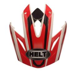 Imagem de Pala Capacete Helt Cross Vision Power Vermelho