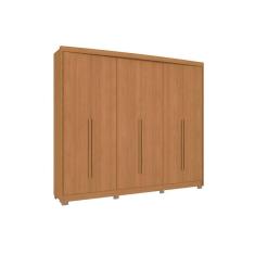 Imagem de Guarda Roupa 6 Portas e 6 Gavetas c/ Pés CB03N566 Canela - Kappesberg