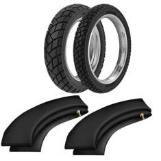 Imagem de Kit Pneu Xtz 250 Tenere Lander 80/90-21 + 130/80-18 R34 Rinaldi