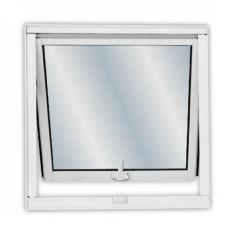 Imagem de Janela de Alumínio Maxim-ar 60x60cm com Vidro Liso Soft MGM Branco