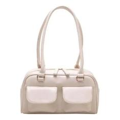Imagem de Bolsa Feminina Pequena Alta Qualidade Espaçosa Sofisticada - Alwy, Off