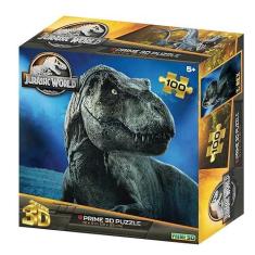Imagem de Quebra Cabeça 3D Jurassic World T-Rex 100 Peças Multikids - BR2110