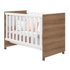 Imagem de Berço Mini Cama Katatau Flex Branco/Mezzo - Reller Móveis