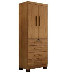 Imagem de Guarda Roupa New Maia Quarto Com 4 Gavetas E 2 Portas - Benetil