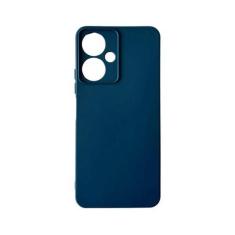 Imagem de Capa  Aveludada + Película de Vidro 3D Para Xiaomi Poco M6 - DB, Azul-