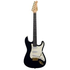 Imagem de Guitarra Seizi Vintage Shinobi Sss Ph Black Gold