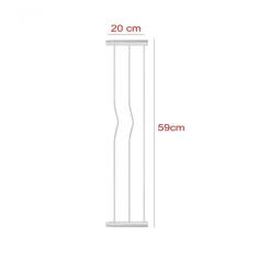 Imagem de Extensor Prolongador De 20x59 Cm Para Portão Grade Pet 69 Cm E