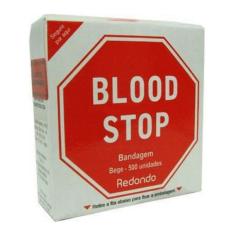 Imagem de Blood Stop Bandagem Redondo Bege 500 Unidades