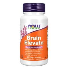 Imagem de Brain Elevate Elevação Cérebro Formula (60 Vcaps) Now Foods