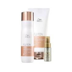 Imagem de Kit Wella Professionals Fusion Sh 250ml + Cond 200ml + Oil Reflections