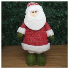 Imagem de Boneco De Natal Papai Noel Em Tecido 42cm