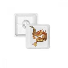 Imagem de Teclado mecânico colorido Phoenix Animal Art Outline Keycap Kit de atualização para jogos PBT