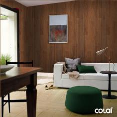 Imagem de Papel De Parede Adesivo Lavável Madeira Timborana 9M