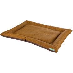 Imagem de Cama Colchonete Conforto Luxo Com Zipper, Cor Marrom - Karppovet