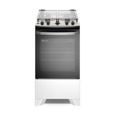 Imagem de Fog o 4 Bocas Electrolux Branco Efficient Com Mesa Inox  Perf