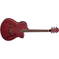 Imagem de Violão Eletroacústico Vintage Aço Hmf240 strd Vermelho Hofma
