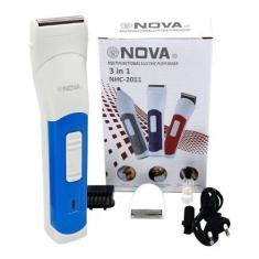 Imagem de Máquina Cabelo 3 Em 1 Multifuncional Aparador Barba Nariz - Mkb