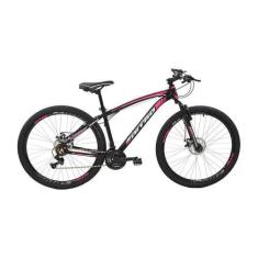 Imagem de Bicicleta Polimet MTB Nitro Câmbio Shimano 17/Aro Preta/Rosa 7163