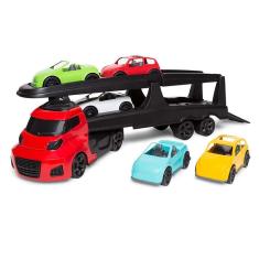 Imagem de Caminhão Roda Livre - Invictus Super Cegonheiro - Cardoso Toys