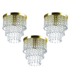 Imagem de Kit 3 Lustre De Cristal Acrilico Manucrillic .