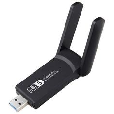 Imagem de Adaptador sem fio USB WiFi 1200 Mbps Lan USB Ethernet 2.4G 5G Dual Band WiFi Placa de rede WiFi Dongle