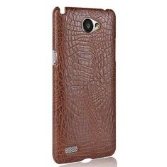 Imagem de Capa para LG Prime II Capa para celular Rugged Shield 360° Proteja seu telefone com padrão de crocodilo capa para LG Prime II