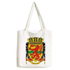 Imagem de Bolsa de lona com emblema nacional do Congo, bolsa de compras casual