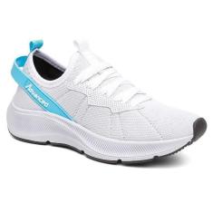Imagem de Tênis Feminino Advanced Branco Caminhada Academia Via Livre-Feminino