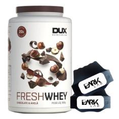 Imagem de Fresh Whey Isolado Hidro 3W Chocolate 900g + Luva Dark Lab Dux-Unissex