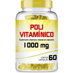 Imagem de Polivitamínico de A-Z 1000mg com 60 cápsulas gelatinosas