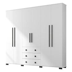 Imagem de Guarda Roupa Casal B23063 Branco - Araplac