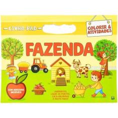 Imagem de Livro-Pad Colorir & Atividades: Fazenda