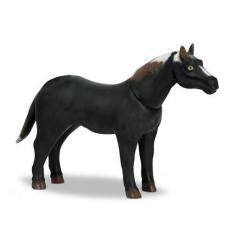 Imagem de Cavalo Infantil Animais Da Fazenda Boneco Realista Miniatura - Bee Toy
