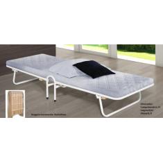 Imagem de Cama Dobravel Multiuso Com Colchonete Branca - Metalaço