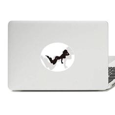 Imagem de Adesivo de notebook com emblema de vinil da Mulher Quente