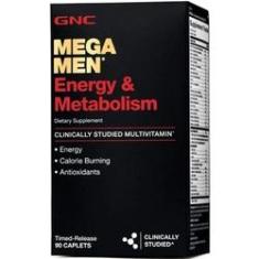 Imagem de Mega Men Energy E Metabolism 90caps Multivitamínico Gnc