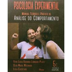 Imagem de Psicologia Experimental. Manual Teórico e Prático de Análise do Comportamento - Capa Comum - 9788529008714