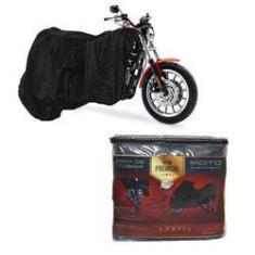 Imagem de Capa Couro Para Cobrir Harley Davidson Xl 883r (g258)