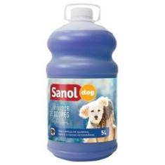 Imagem de Eliminador de Odores Tradicional Sanol Dog- Para Limpeza de quintais, canis e clínicas veterinárias - Total Química (5l)